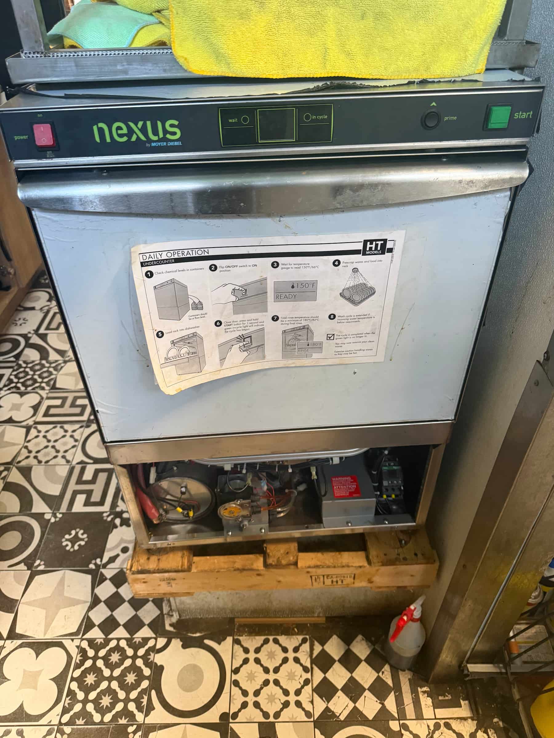Dishwasher repaired after a filling issue in Halifax & Surrounding Areas.