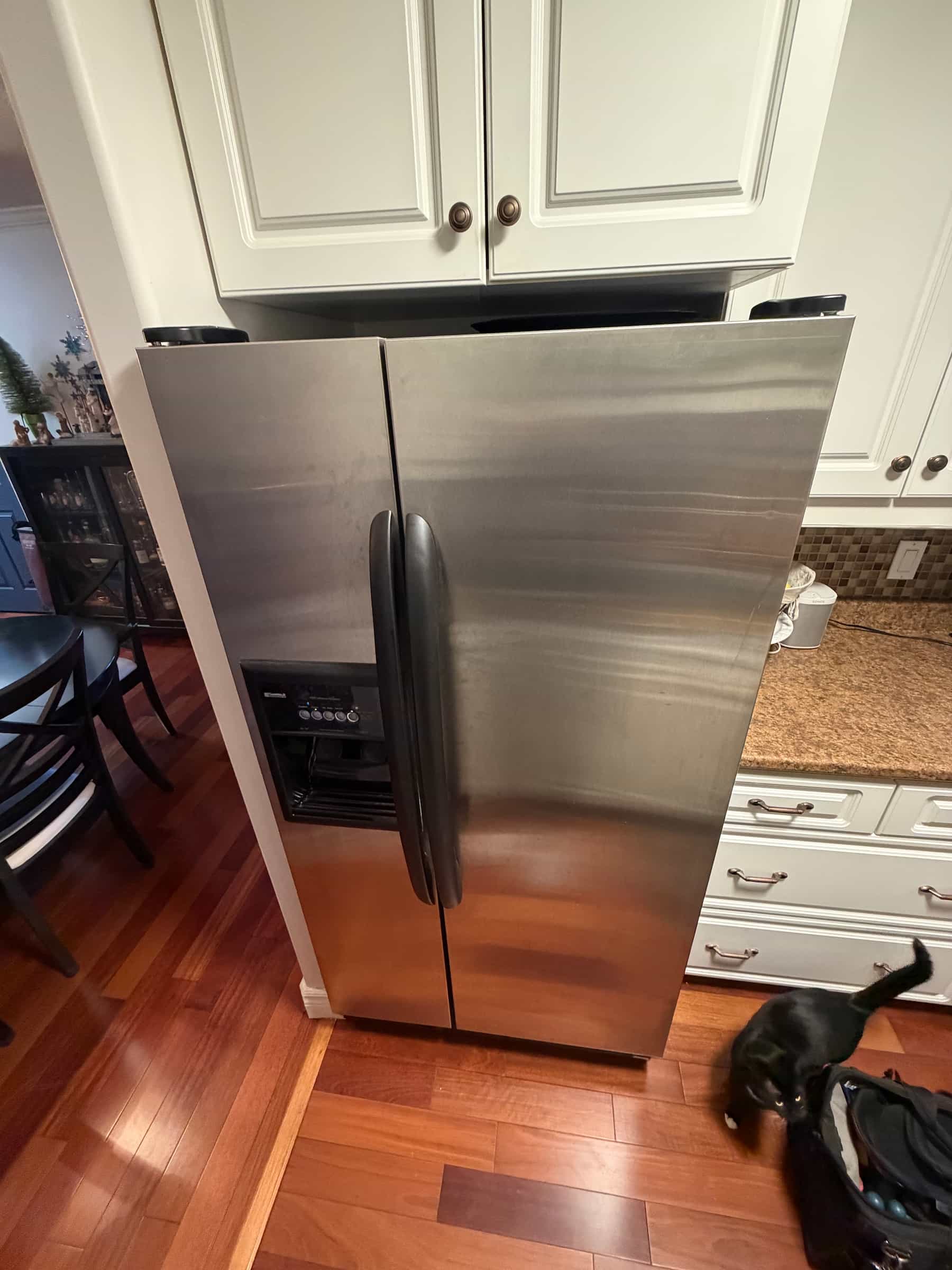 Fridge icemaker repaired and tested in Halifax & Surrounding Areas.