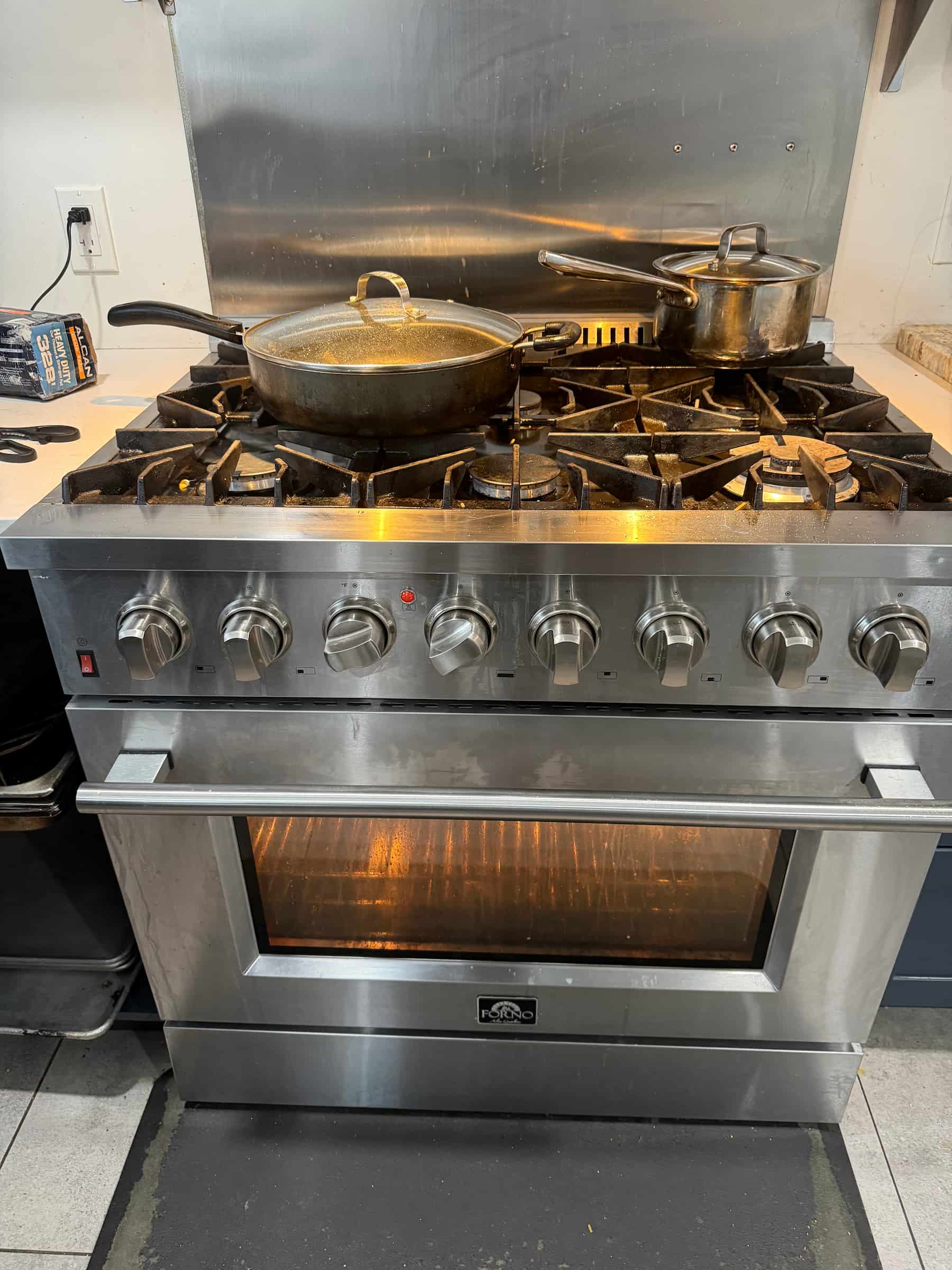 Oven tested and working properly after repair in Halifax & Surrounding Areas.