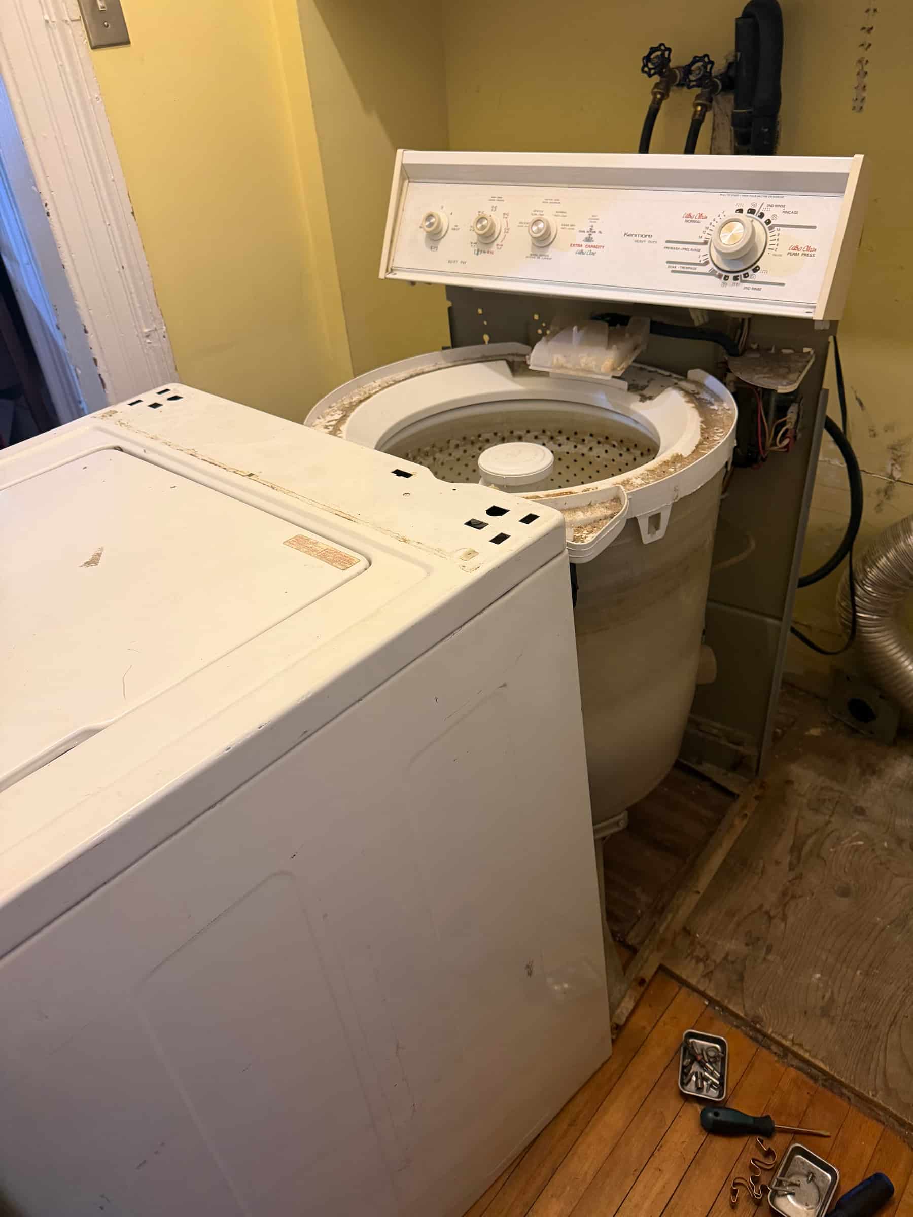 Washer repaired after a spin and drain issue in Halifax & Surrounding Areas.